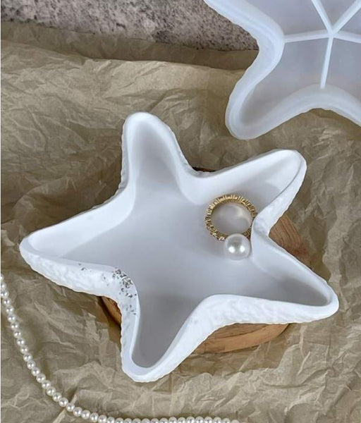 Star Fish Shaped Storage Tray Silicone Mold | Mould - Resinarthub