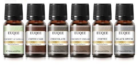 6pcs Coffee Treat Fragrance Oil for Candle Making | Fillings - Resinarthub