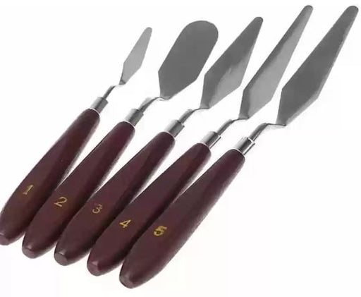 5pc Palette Knife for Resin Art | Tools - Resinarthub