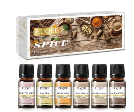 6 pcs Candle Spices Flavor  Fragrance Oil 10 ml each for Candle Making | Fillings - Resinarthub