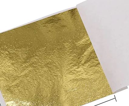 Gold color Imitation Foil Sheet