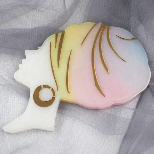 Woman Head Coaster Silicone Mold For Resin Art | Mould - Resinarthub