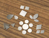 Mirror cuts for Art & Craft- Triangle | Fillings - Resinarthub