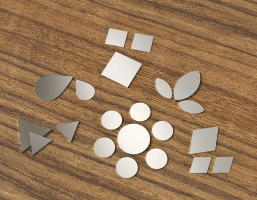 Mirror cuts for Art & Craft -Round | Fillings - Resinarthub