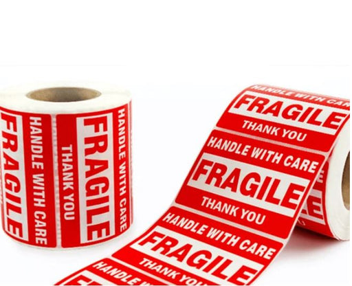 250pcs Fragile Stickers for E-Com Packs | Tools - Resinarthub