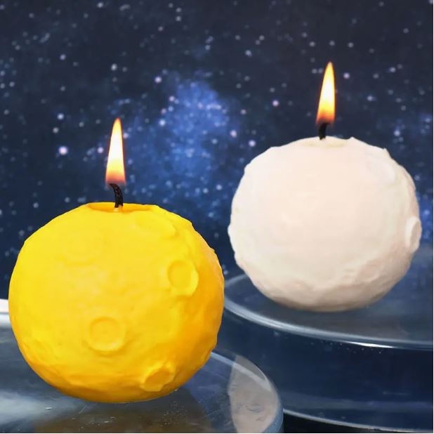 Planet Shaped Silicone Mold for Candle Making | Mould - Resinarthub