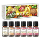 6pcs Fruit Flavored Essence Oil For Candle Making | Fillings - Resinarthub