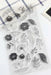 Flower & Leaf Pattern Stamp for Jesmonite Art | Tools - Resinarthub