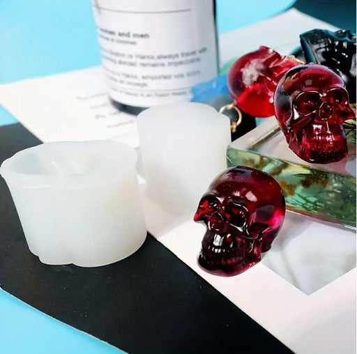 Mini Skull Silicone Mold For Resin Art | Mould - Resinarthub
