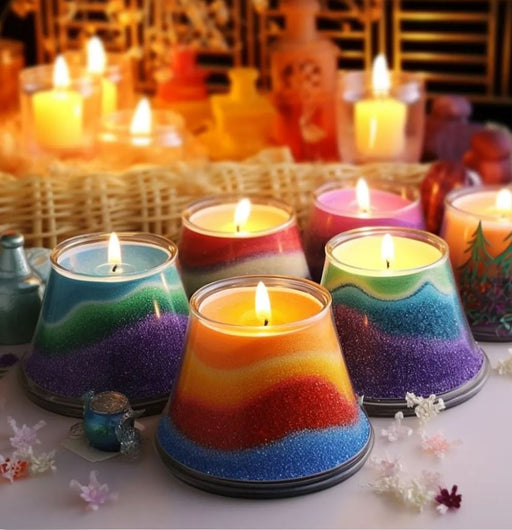 Combustible Sand Handmade Candle Wax 500g | candle - Resinarthub