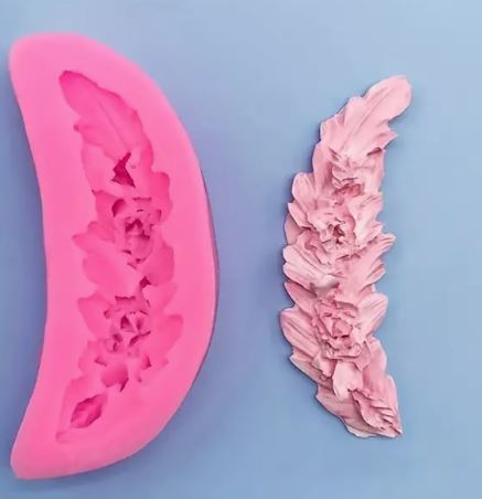 Feather Flower Garland Shape Silicone mold | Mould - Resinarthub