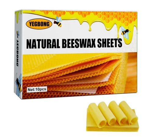10pcs Beeswax Sheets for Candle Making | Tools - Resinarthub