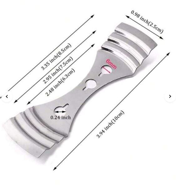 Stainless Steel Candle Wick Holder- 5pcs | Tools - Resinarthub