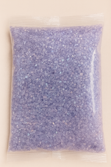 Purple color crushed stones for resin art-250gms