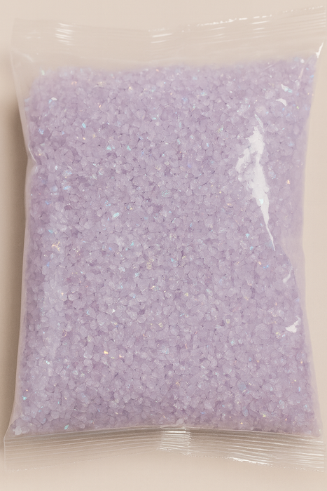 Lavender purple color crushed stones for resin art-250gms