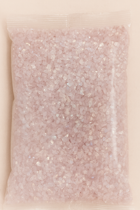 Pinkish color crushed stones for resin art-250gms
