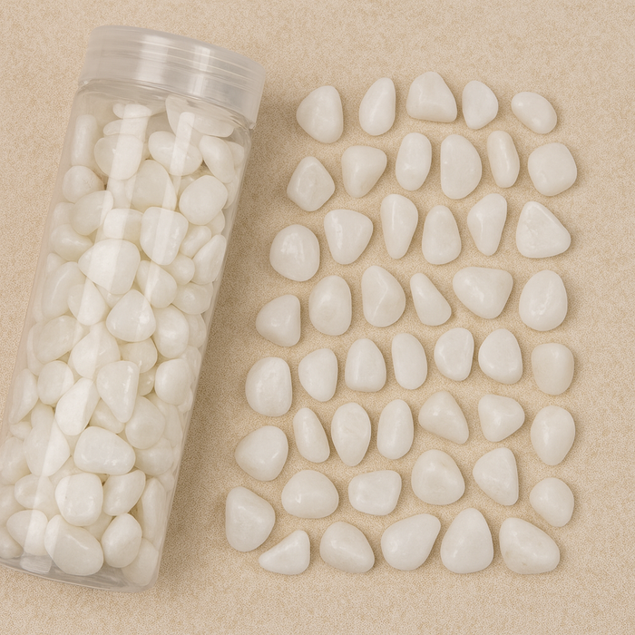 Small Natural White Stones for Resin Art