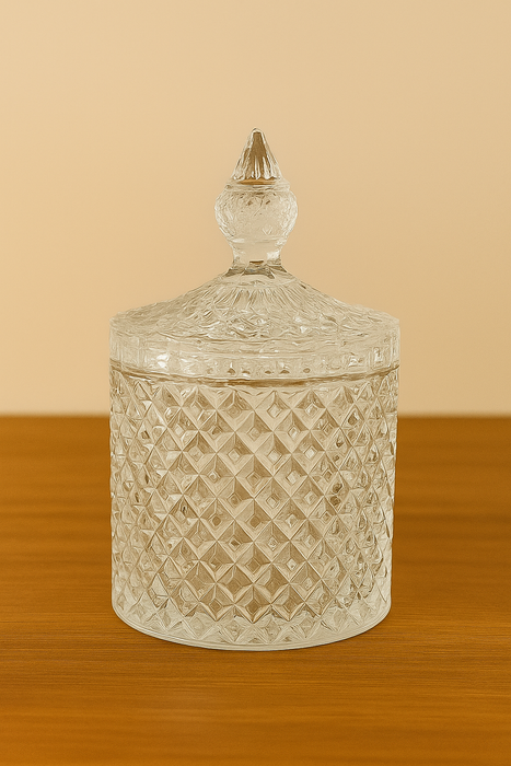 Crystal Jar for Candle Making (275ml)