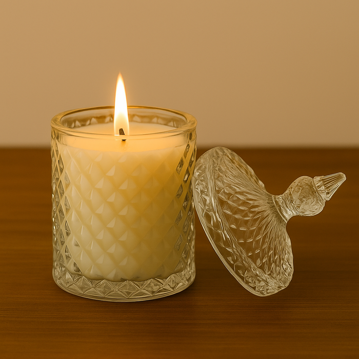 Crystal Jar for Candle Making (275ml)