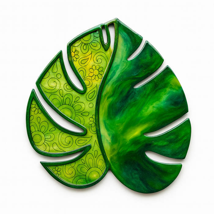 لوح MDF على شكل ورقة للفن الراتنج