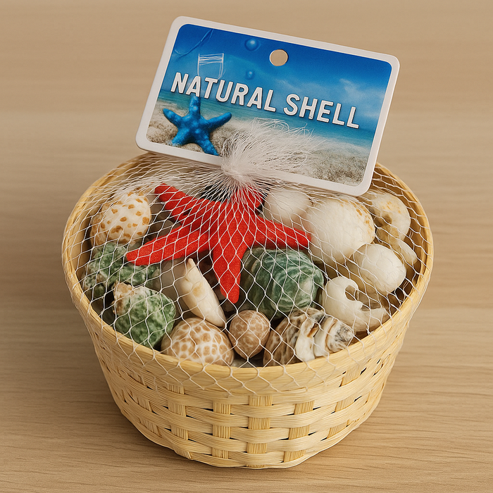 قواقع طبيعية لفن الراتنج