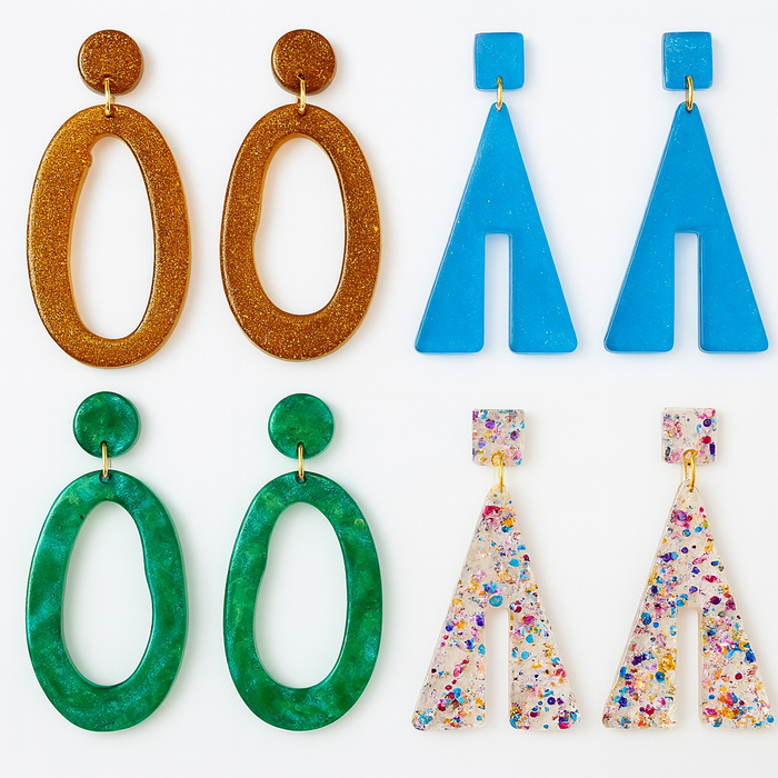 Earring Silicone Mold for Resin Art