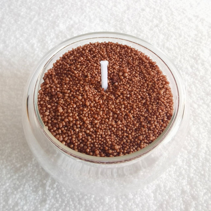 Chestnut Brown Colored Sandwax for Candle Making - 250g