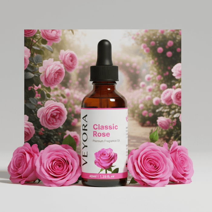 زيت عطر الورد الكلاسيكي من فيورا لصنع الشموع