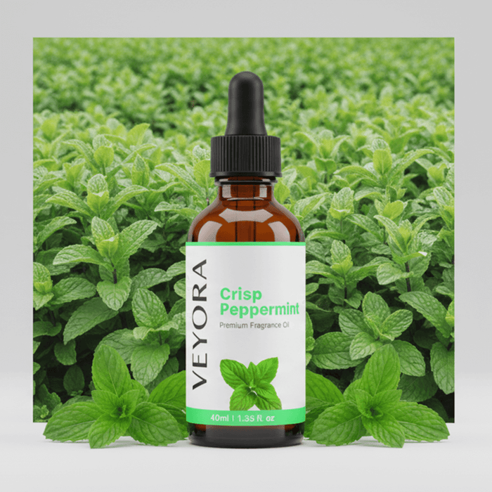 Veyora Crisp Pepper Mint  Fragrance Oil for Candle Making