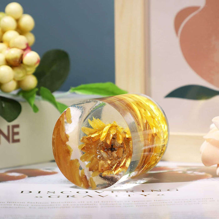 Crystal Circle Cylinder Silicone Mold | Mould - Resinarthub