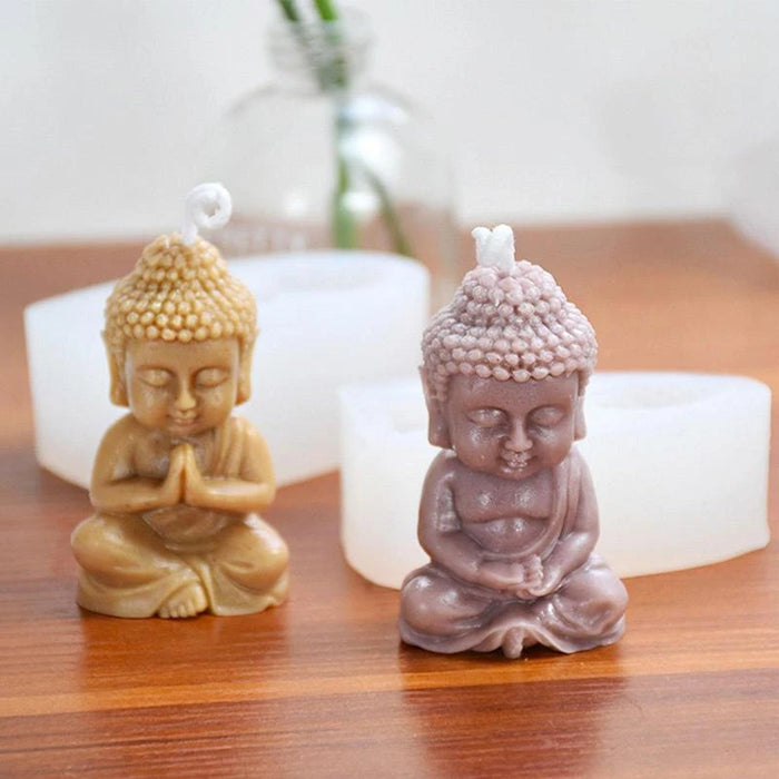 Buddha Candle Silicone Mold