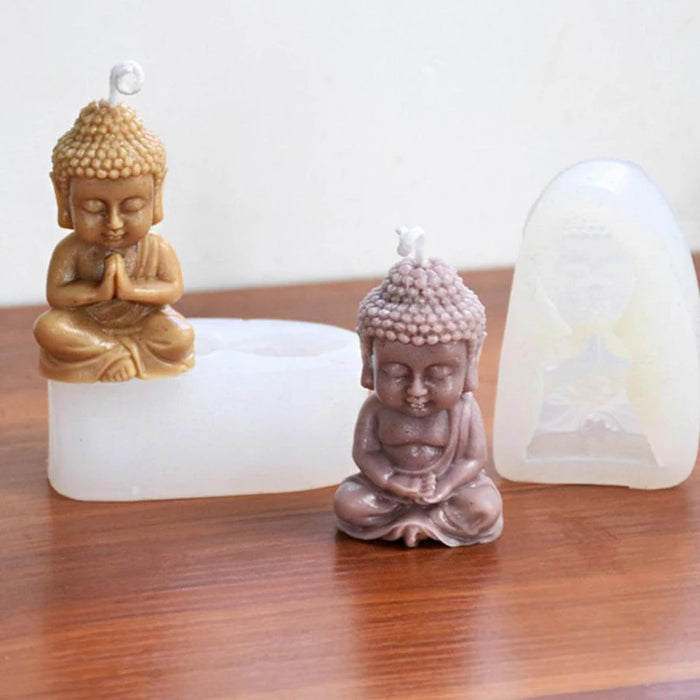 Buddha Candle Silicone Mold