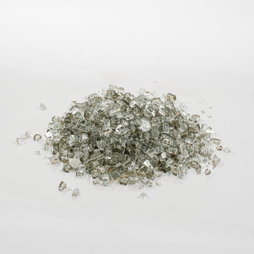 Reflective Crushed Glass for Resin art - Silver (6mm) | Fillings - Resinarthub