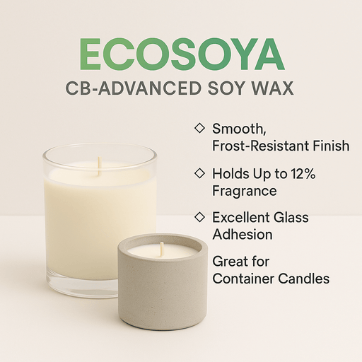 EcoSoya CB-Advanced Plant-based Container Candle Soy Wax | EcoSoya - Resinarthub