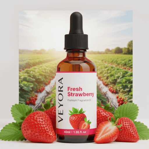 Veyora Fresh Strawberry Fragrance Oil for Candle Making | candle - Resinarthub