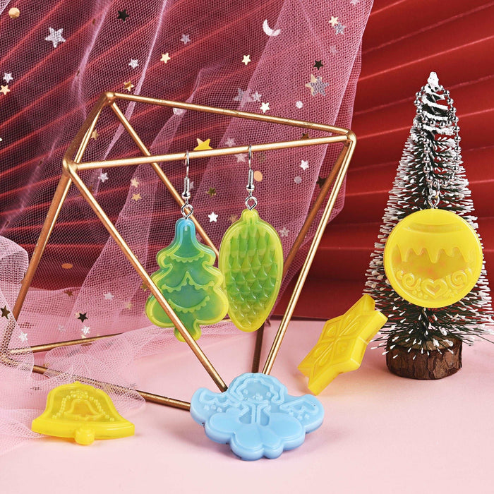 Christmas  Snow Flakes Resin Decoration Liquid Silicone Mold | Mould - Resinarthub