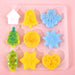 Christmas  Snow Flakes Resin Decoration Liquid Silicone Mold | Mould - Resinarthub