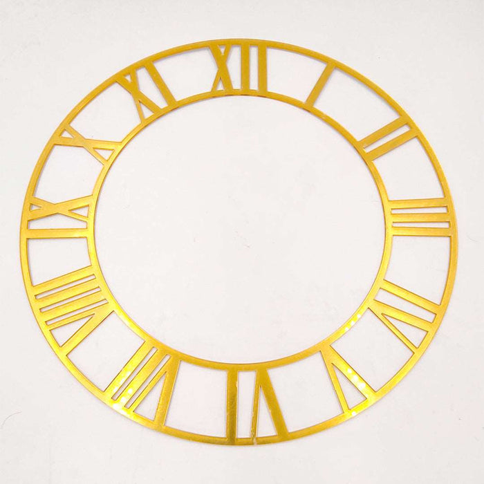 30 cm Roman Numeric Clock Rings (6cm Numeric Size) | Fillings - Resinarthub