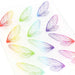 Cicada Wings Transparent Material Filling Tool Sticker for jewelry art craft (5pc) | Fillings - Resinarthub