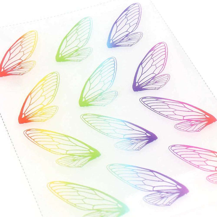 Cicada Wings Transparent Material Filling Tool Sticker for jewelry art craft (5pc) | Fillings - Resinarthub