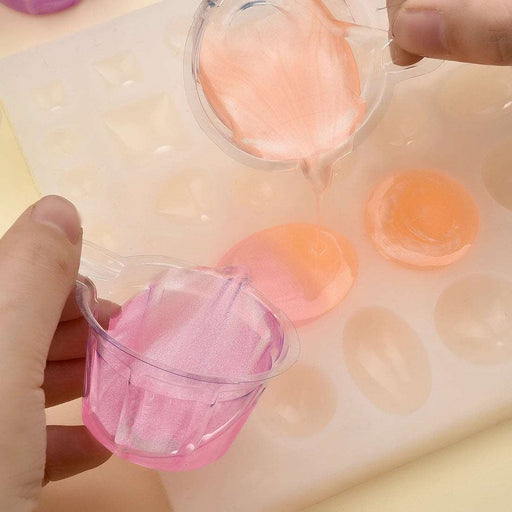 10 pieces 40ML Disposable Plastic Cup for DIY Resin UV Epoxy Jewelry Making Tools Dispense Disposables Color Cup | Tools - Resinarthub