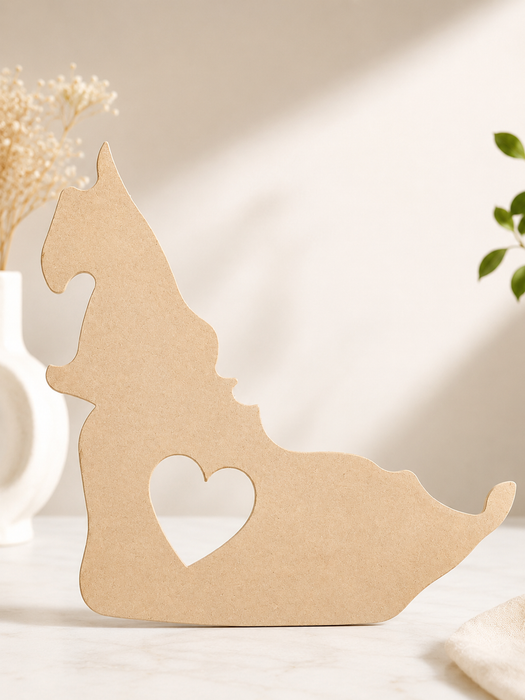 MDF UAE Map with Heart