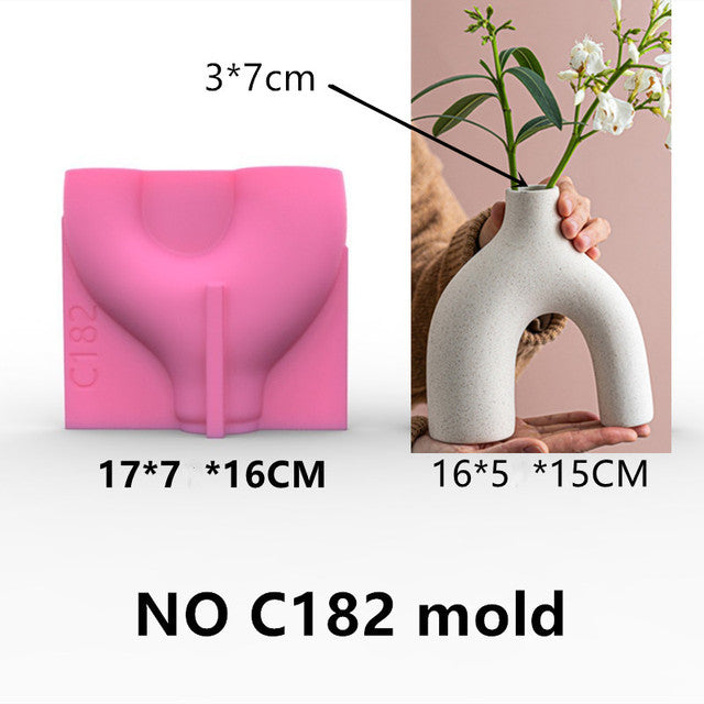 Arch Vase Silicone Mold (3 Variants) | Mould - Resinarthub