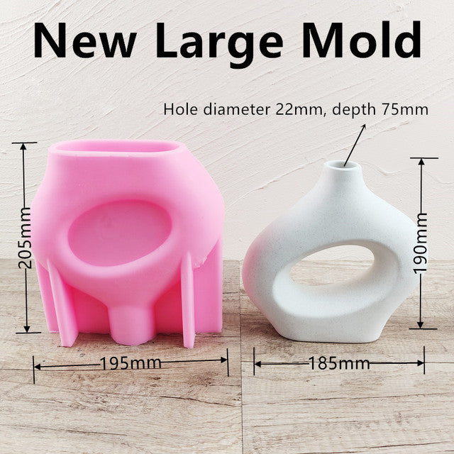 Hollow Bottle Arch Shaped Silicone Mold | Mould - Resinarthub