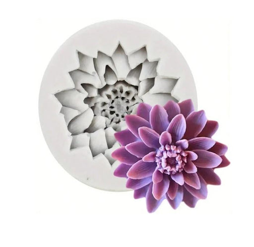 3D Lotus Flower Shaped Silicone Mold for Candle Making | Mould - Resinarthub