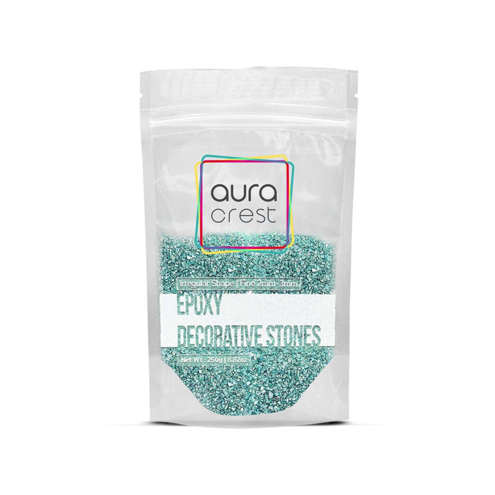 Aura Crest Epoxy Decorative Stones (250grams) | Fillings - Resinarthub