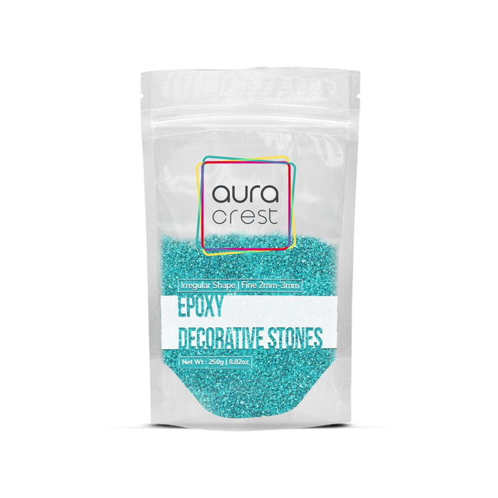 Aura Crest Epoxy Decorative Stones (250grams) | Fillings - Resinarthub
