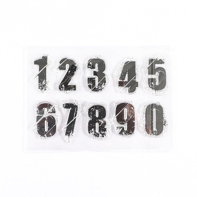 Transparent Rubber Stamp Multi Design for Jesmonite Art