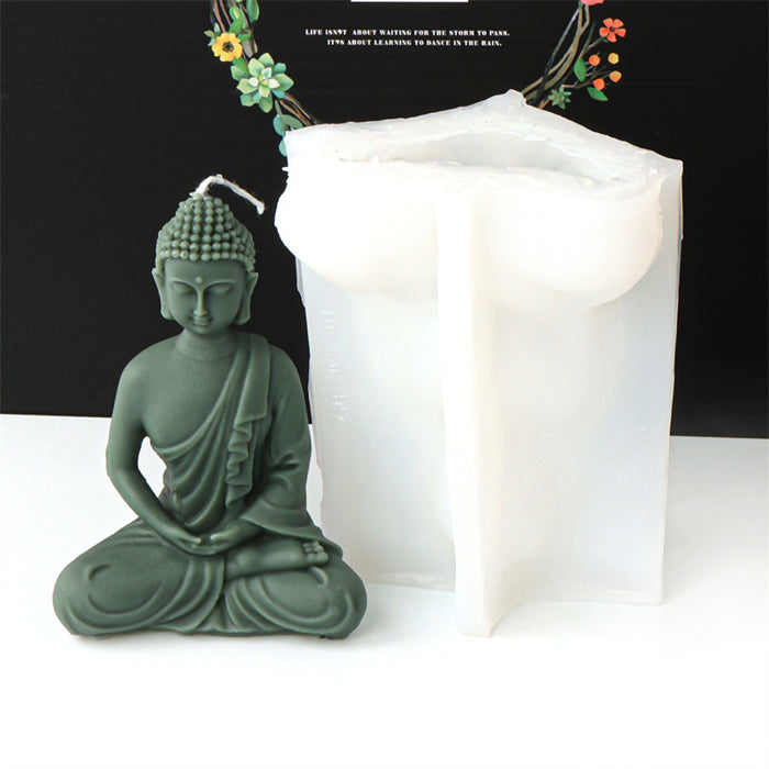 Buddha Silicone Candle Mold