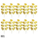 Decorative Golden Leaf | Fillings - Resinarthub